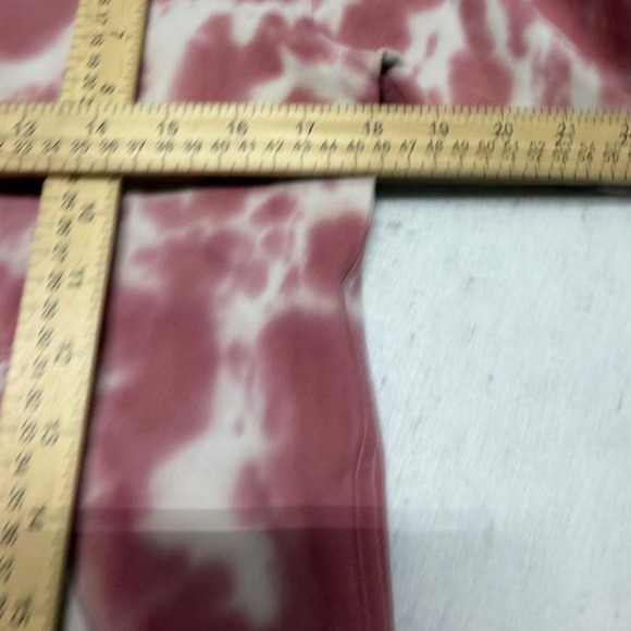 Lululemon All Yours Hoodie Tie Dye Fleece in Marmoleado Tie Dye Brier Rose - 6 - Picture 12 of 15